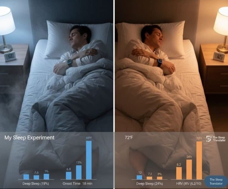 sleep temperature experiment